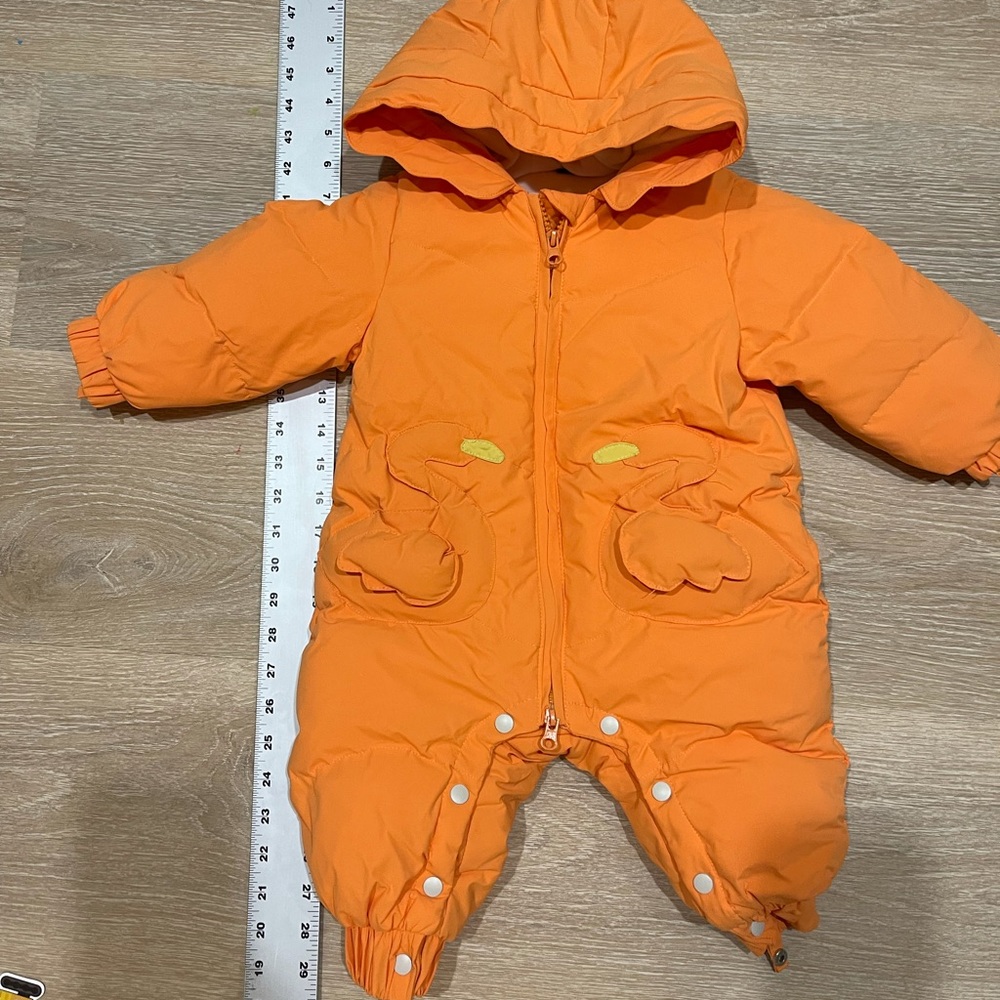 baby duck down sown suit 0-12m